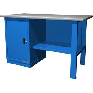 Верстак однотумбовый 01.100G синий