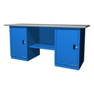 Верстак двухтумбовый 01.200G синий