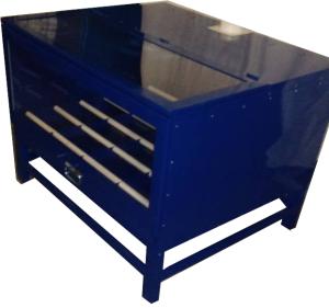 ЗУ-3М-6 Аккумуляторный шкаф-стеллаж для шести АКБ