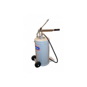 JTC Нагнетатель масла (маслораздатчик) ручной с емкостью 20л, передвижной JTC Нагнетатель масла ручного типа с емкостью 20л, передвижной JTC