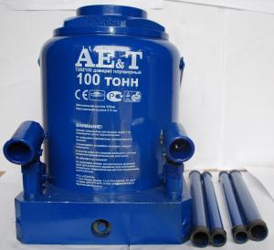 Домкрат бутылочный Т202100 AE&T 100т