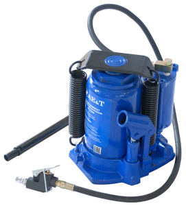 Домкрат пневмогидравлический бутылочный Т21030 AE&T 30т