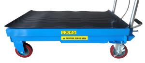 Тележка гидравлическая платформенная TLF-50 AE&T 500кг