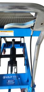 Тележка гидравлическая платформенная TLF-100 AE&T 1000кг