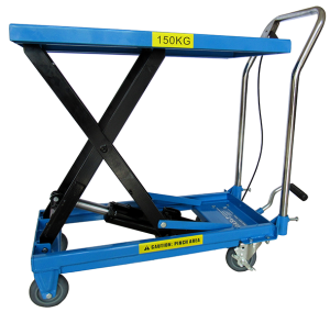 Тележка гидравлическая платформенная ТJ-15 AE&T 150кг