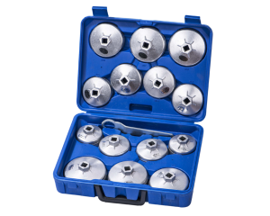 Съемники масляных фильтров алюминиевые (15 предметов) TA-A1012 Съемники масляных фильтров алюминиевые (15 предметов) TA-A1012