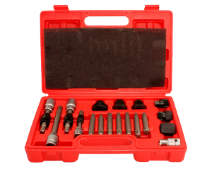 Съемник шкива генератора BOSCH (18 предметов, полный набор) TA-A1087