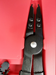 Съемник стопорных колец 2шт со сменными носами 16" TA-H1037