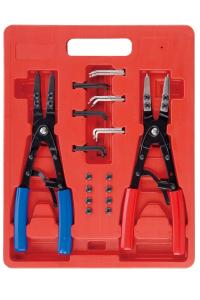 Съемник стопорных колец 2шт со сменными носами 10" TA-H1036