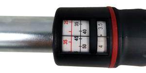 Ключ динамометрический со шкалой в окошке 10-110Nm 1/2" TA-B3110-12