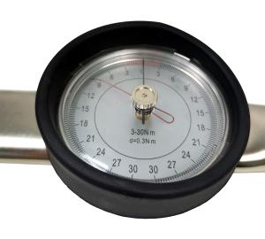 Ключ динамометрический со шкалой 0-30Nm 3/8" TA-B2030-38
