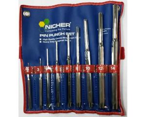 Выколотки набор 9шт 1109PR NICHER®