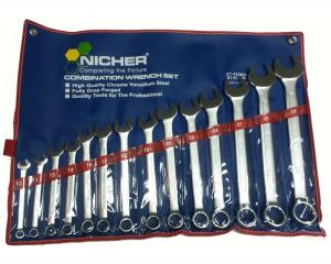 Ключи комбинированные 27-420MA-S14C-NR (набор 14шт) NICHER®