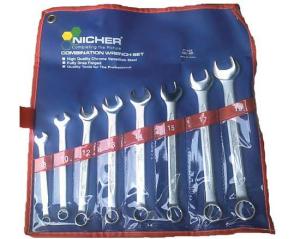 Ключи комбинированные 27-420M-S8C-NR (набор 8шт)  NICHER®