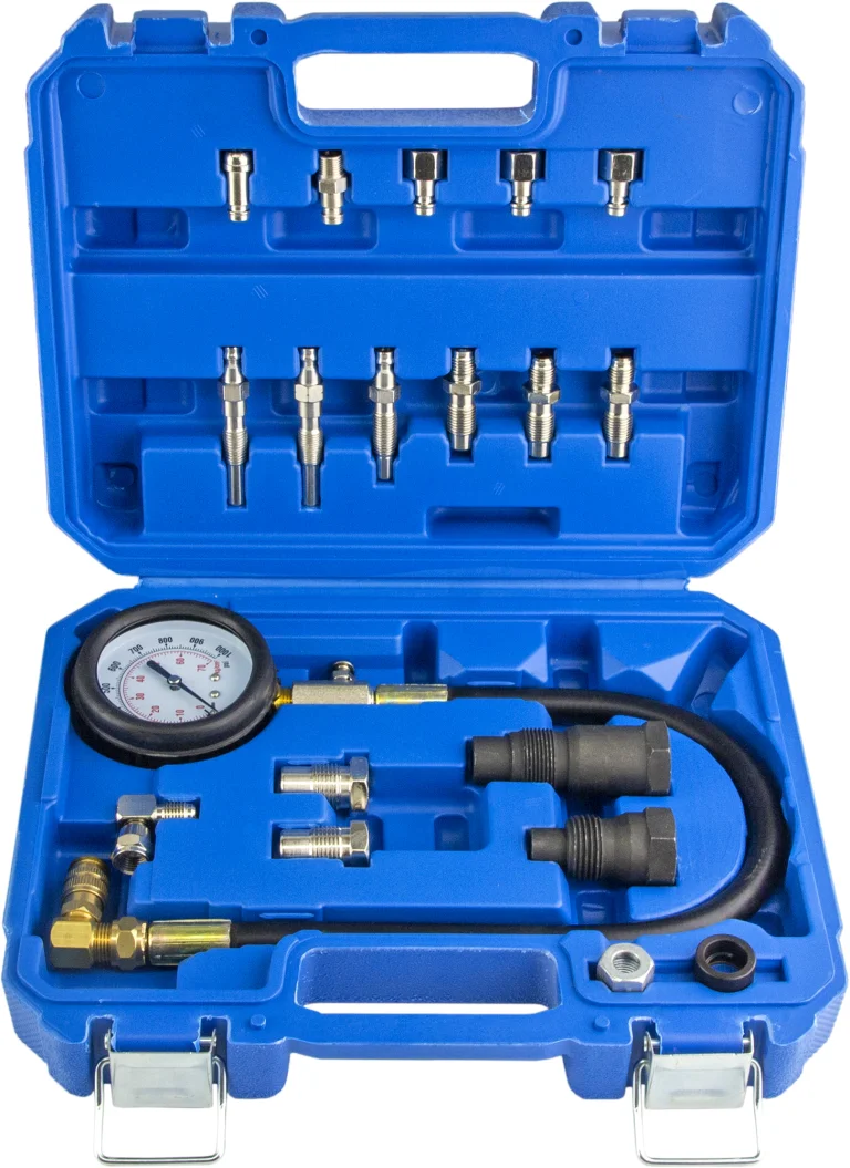 Компрессометр дизельный (0–70bar), 19 предметов, ZIPMEND