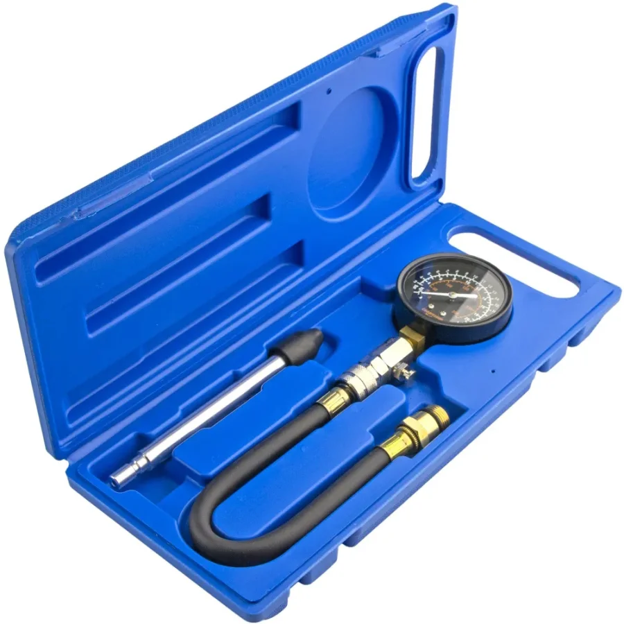 Компрессометр бензиновый с гибкой и жесткой насадкой (в кейсе), ZIPMEND