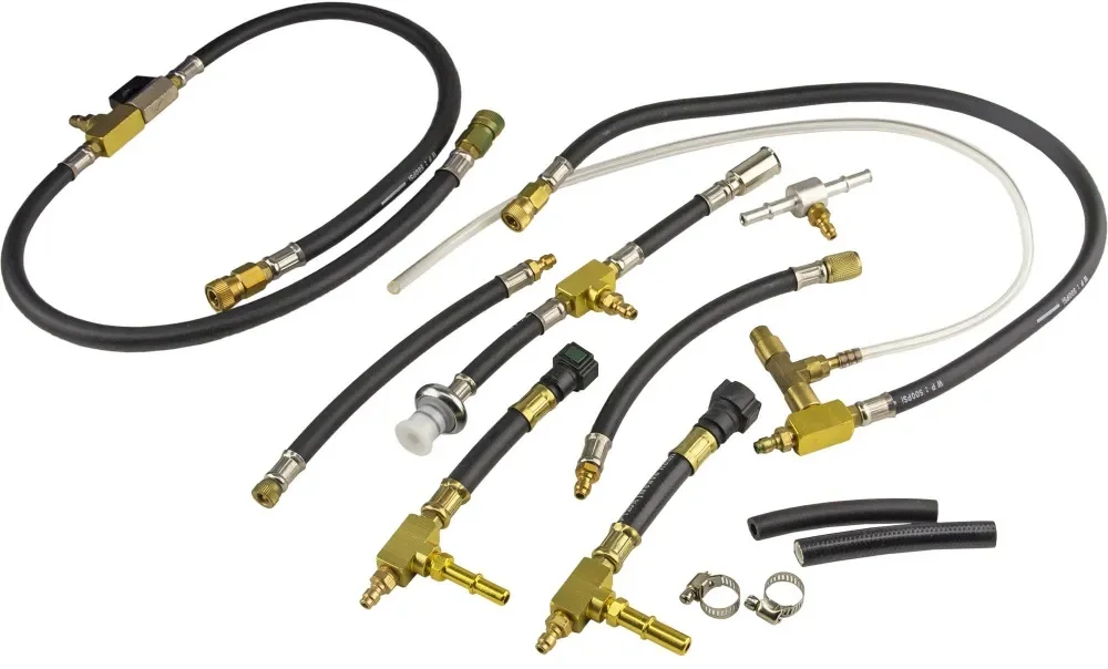 Тестер давления топлива «MASTER SET 2» (0–10 bar), 41 предмет, ZIPMEND