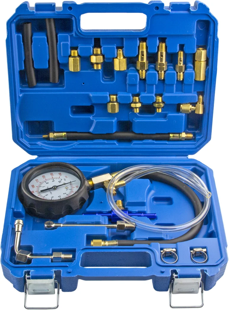 Тестер давления топлива (0–10bar), 21 предмет, ZIPMEND