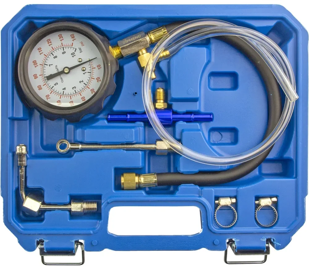 Тестер давления топлива (0–10bar), 21 предмет, ZIPMEND