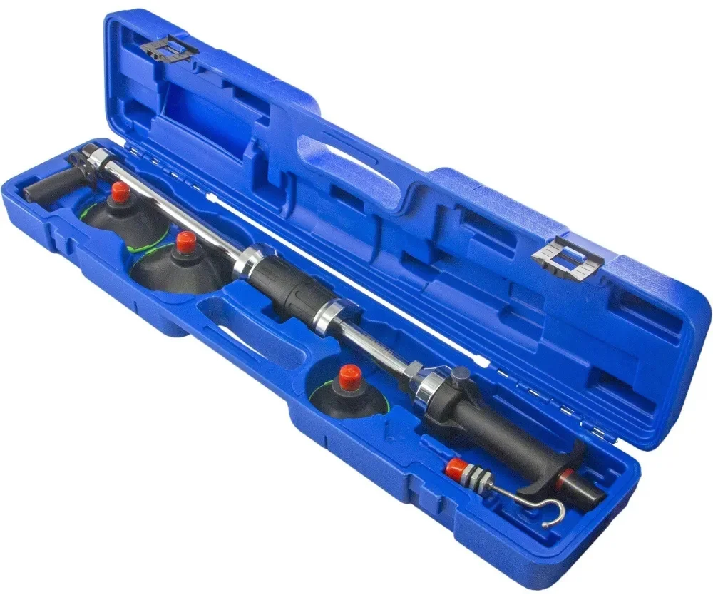 Обратный молоток с встроенным насосом (инструмент для ремонта вмятин) присоски 75 , 100, 125мм., ZIPMEND