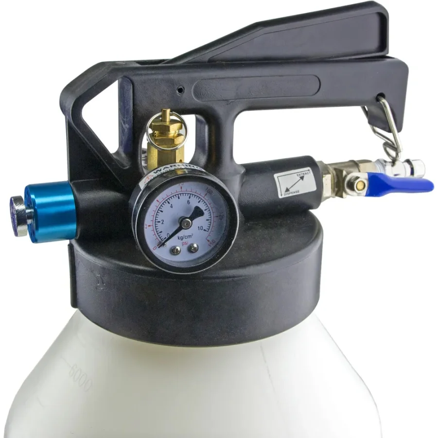 Пневматическое устройство для заправки и откачки масла в АКПП, 6л., ZIPMEND