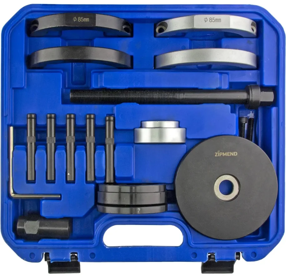 Съемник ступичных подшипников VW Transporter T5, Touareg, Multivan (85мм),(в кейсе), ZIPMEND