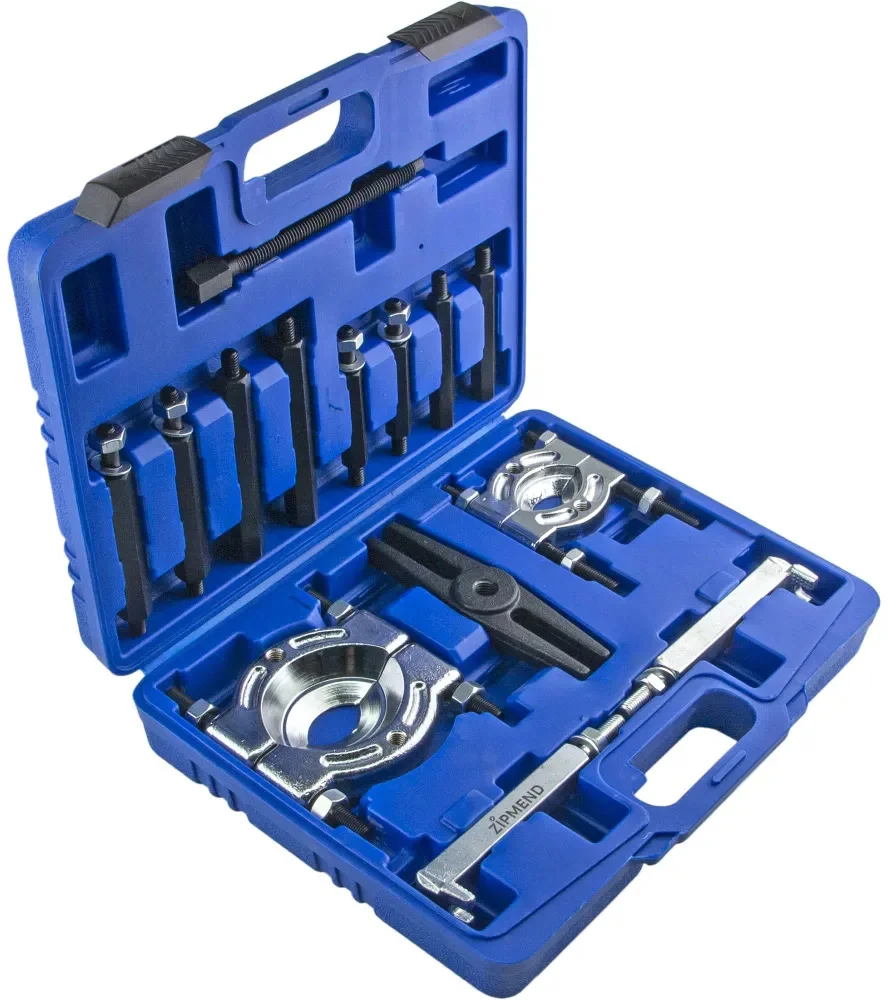 Набор съёмников сепараторного типа для подшипников 30–75мм., 14 предметов (в кейсе), ZIPMEND