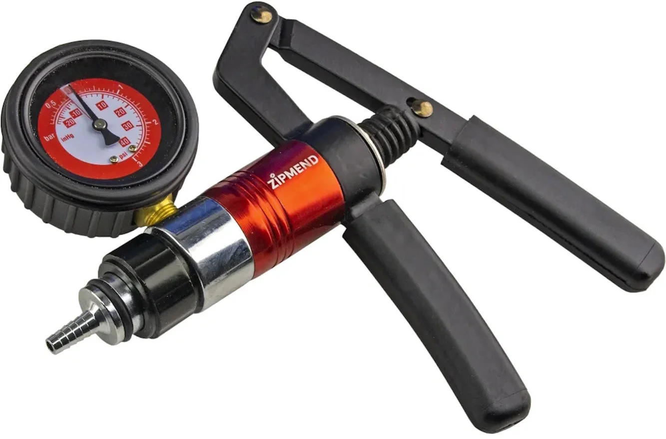 Тестер для проверки вакуума и герметичности, 22 предмета (в кейсе), ZIPMEND