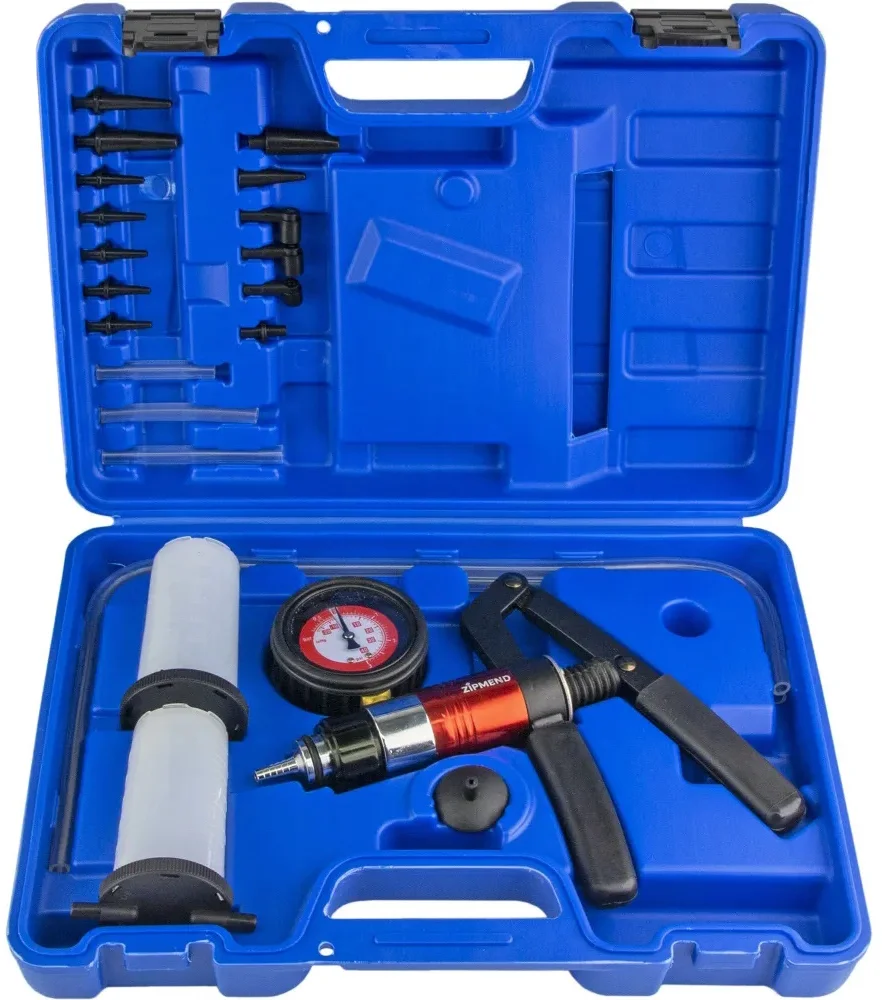 Тестер для проверки вакуума и герметичности, 22 предмета (в кейсе), ZIPMEND