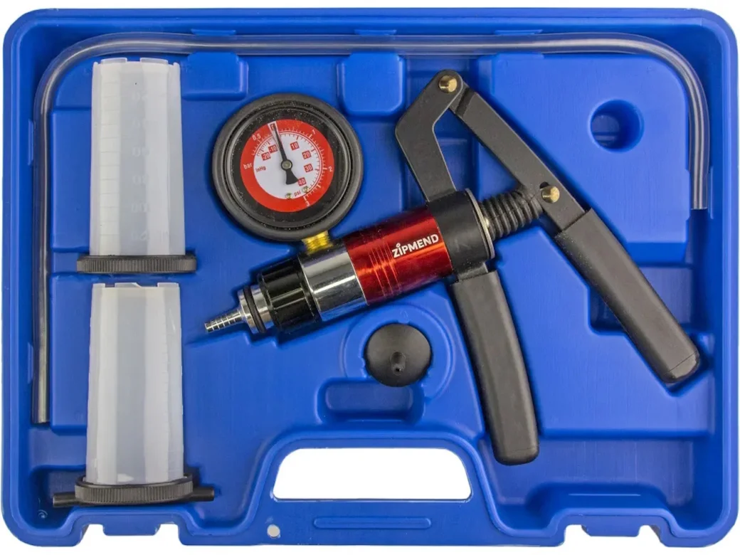 Тестер для проверки вакуума и герметичности, 22 предмета (в кейсе), ZIPMEND