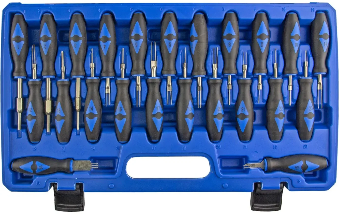 Набор приспособлений для разборки электрических разъемов 23 предмета, ZIPMEND