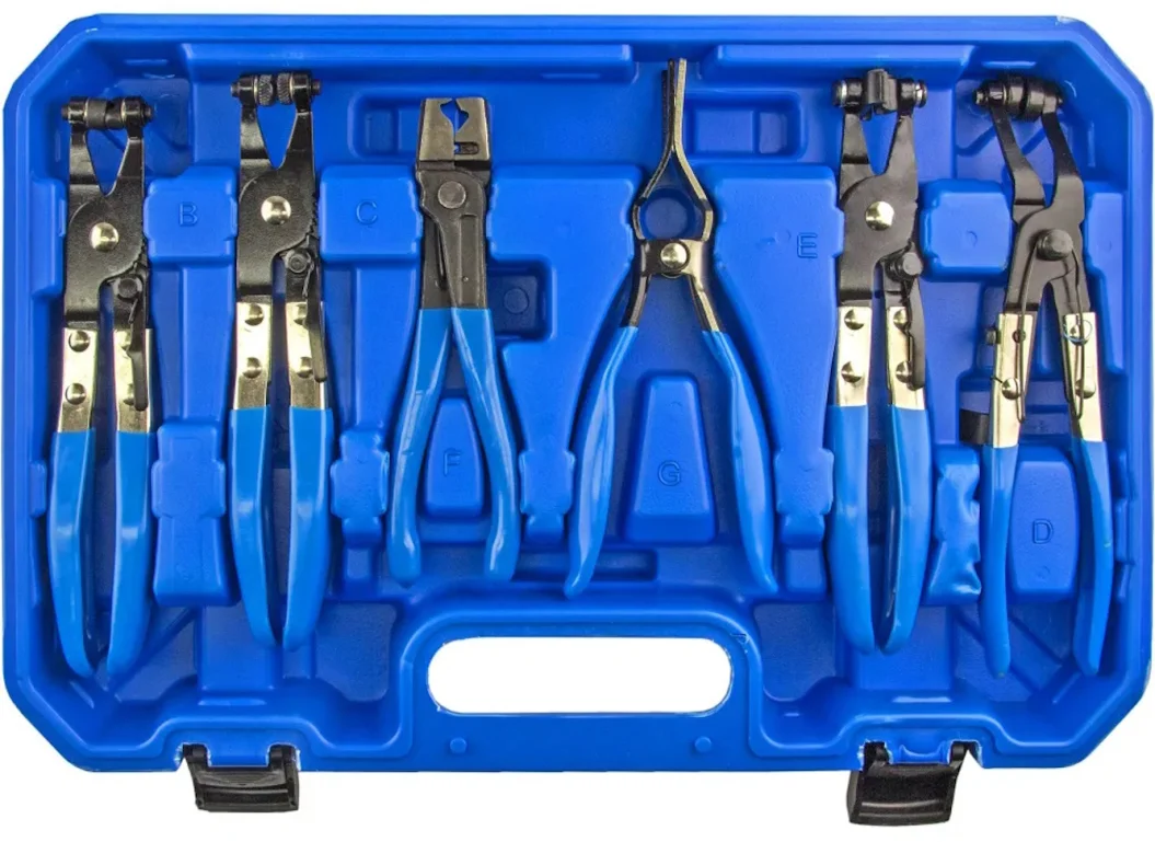 Набор щипцов для снятия и установки хомутов и шлангов 9 предметов, ZIPMEND