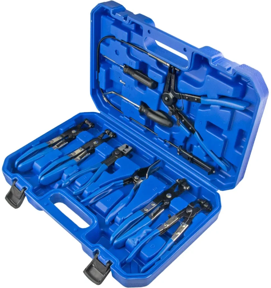 Набор щипцов для снятия и установки хомутов и шлангов 9 предметов, ZIPMEND