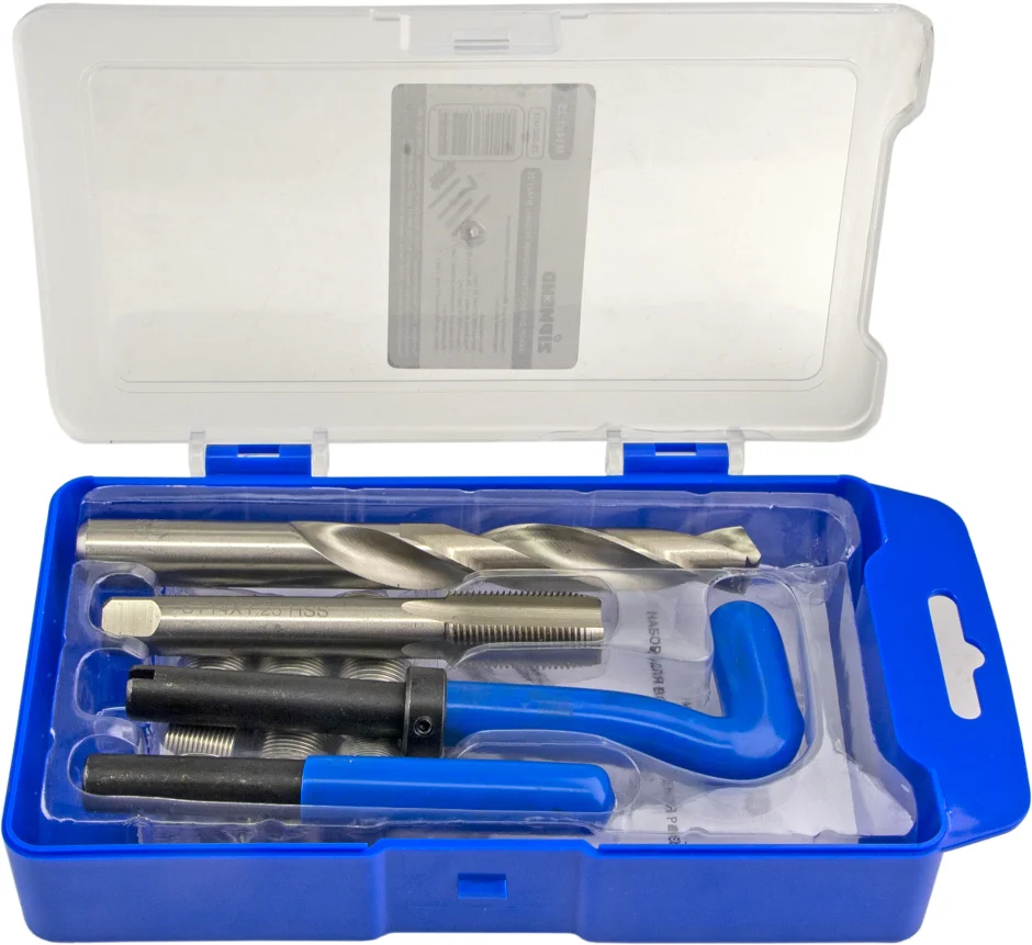 Набор для восстановления резьбы M14 х 1.25 мм., ZIPMEND