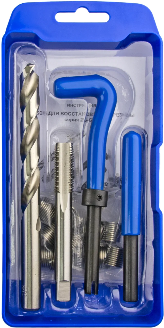 Набор для восстановления резьбы M12 х 1.75 мм., ZIPMEND