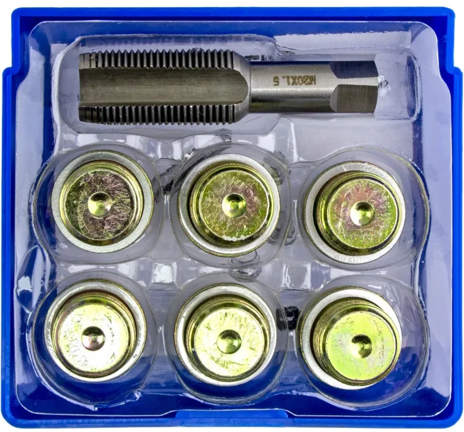 Набор для восстановления резьбы маслосливных отверстий M20 x 1,5мм., ZIPMEND