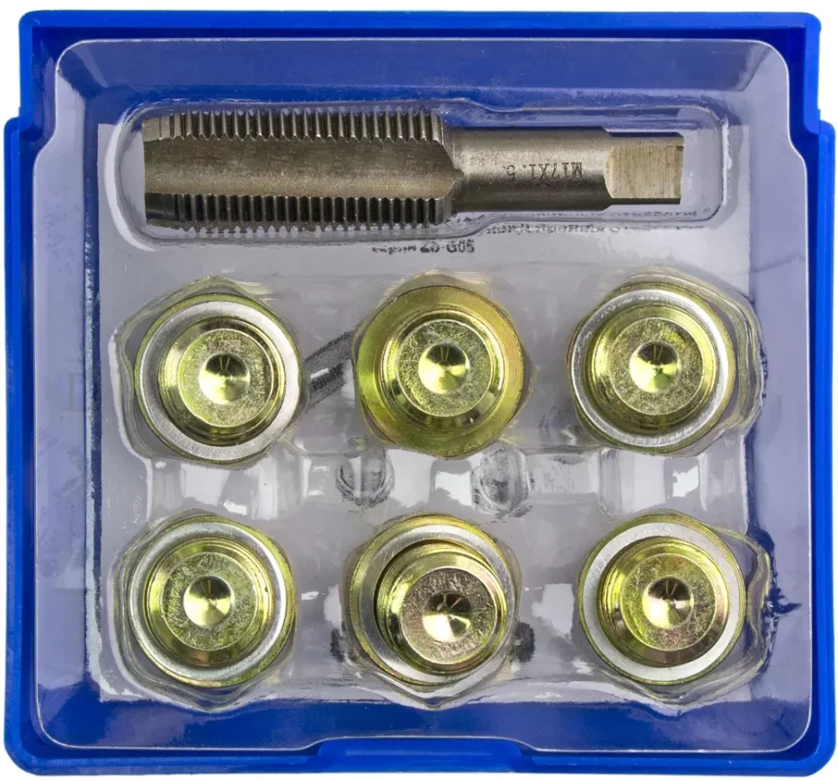 Набор для восстановления резьбы маслосливных отверстий M17 x 1,5мм., ZIPMEND