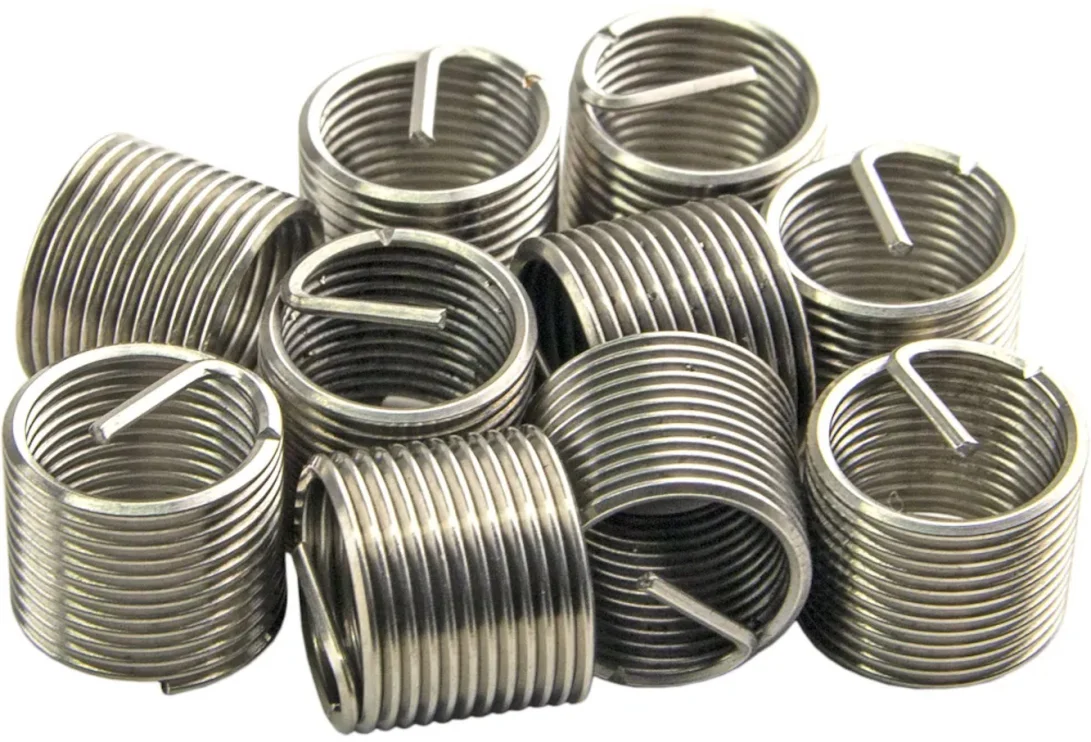 Вставка резьбовая для восстановления резьбы M10 х 1 мм., 10 штук, ZIPMEND