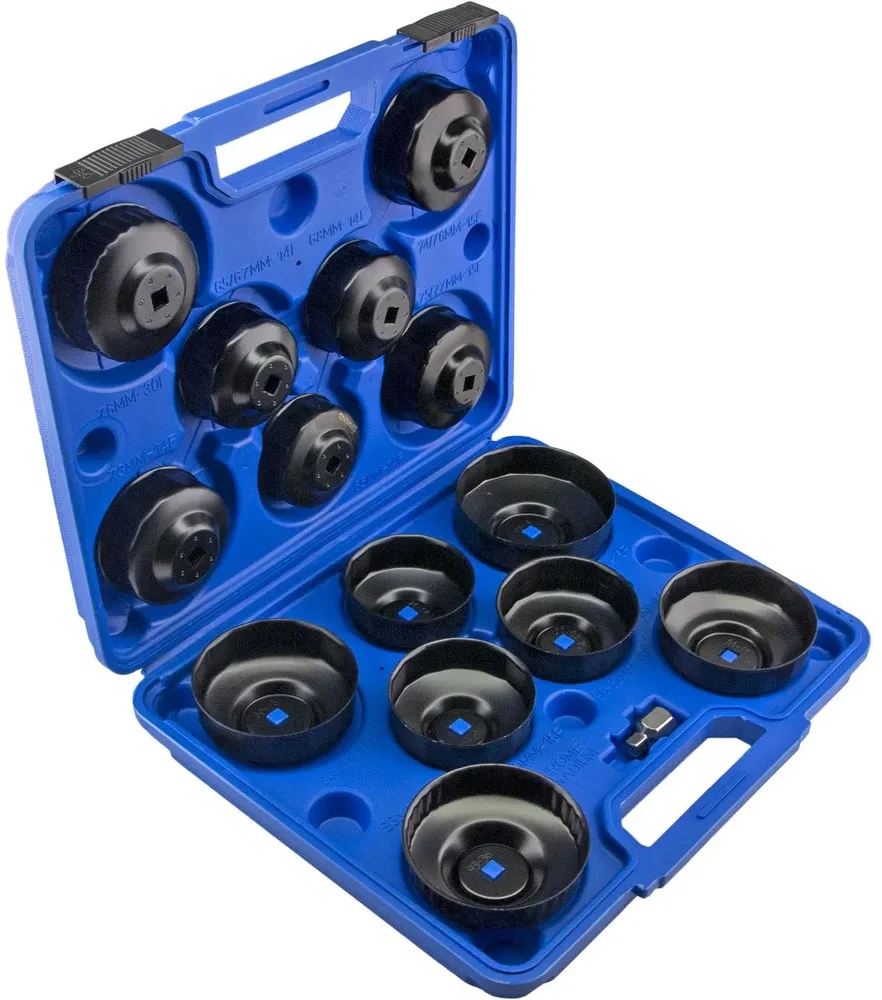 Набор съемников масляных фильтров, 15пр.