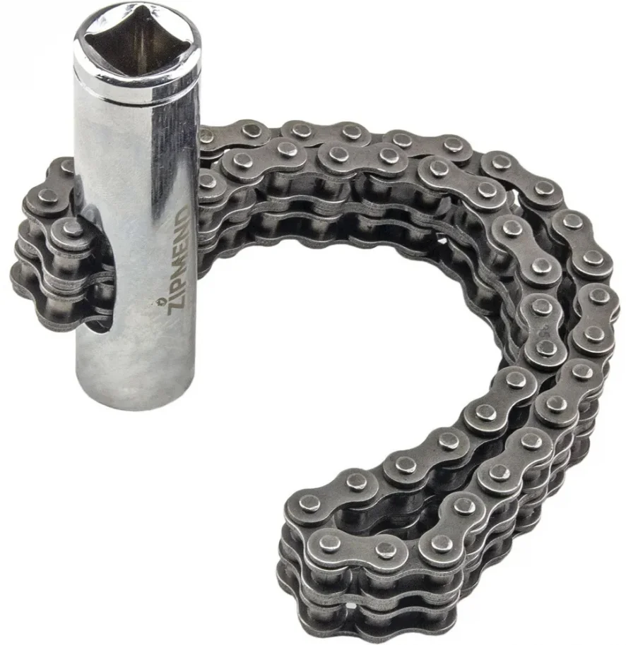 Съемник масляного фильтра цепной до 120мм, 1/2''