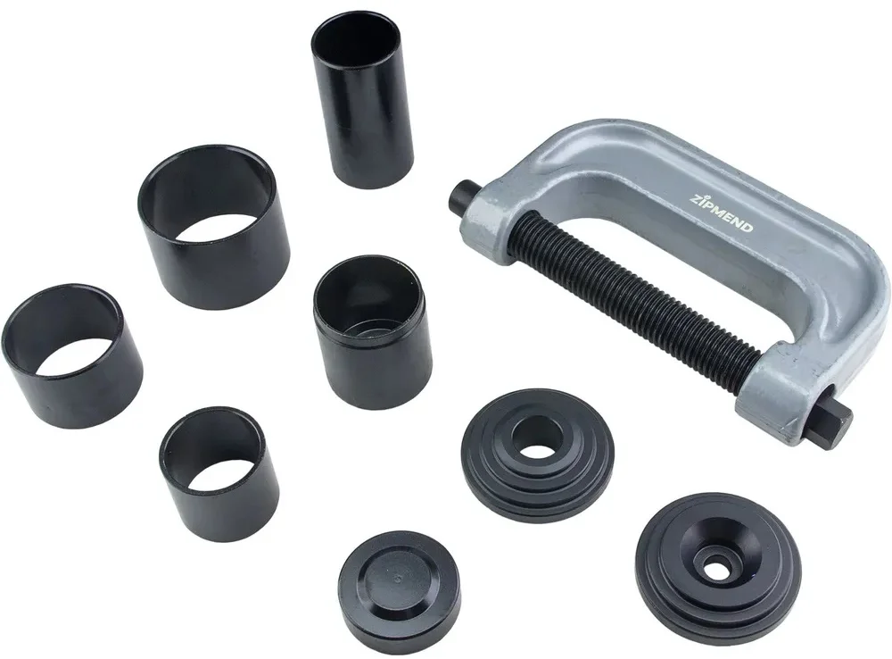 Набор для замены сайлентблоков, шаровых опор, подшипников, 9пр.