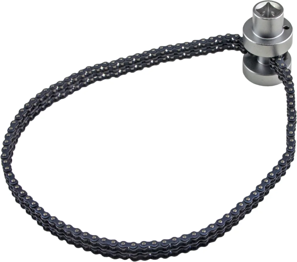 Съемник масляного фильтра цепной усиленный 73–169мм., 1/2''