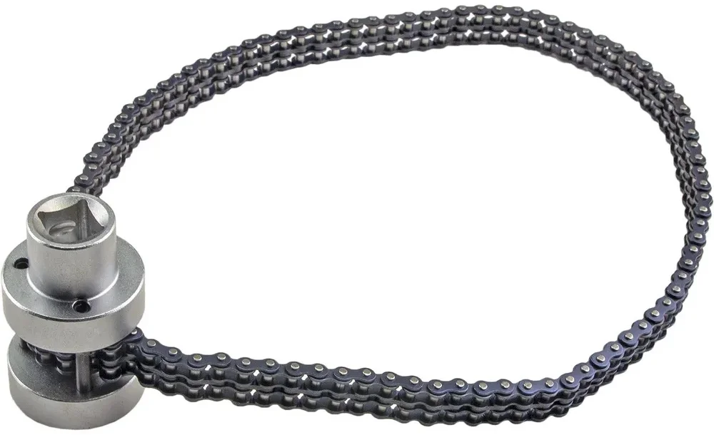 Съемник масляного фильтра цепной усиленный 73–169мм., 1/2''