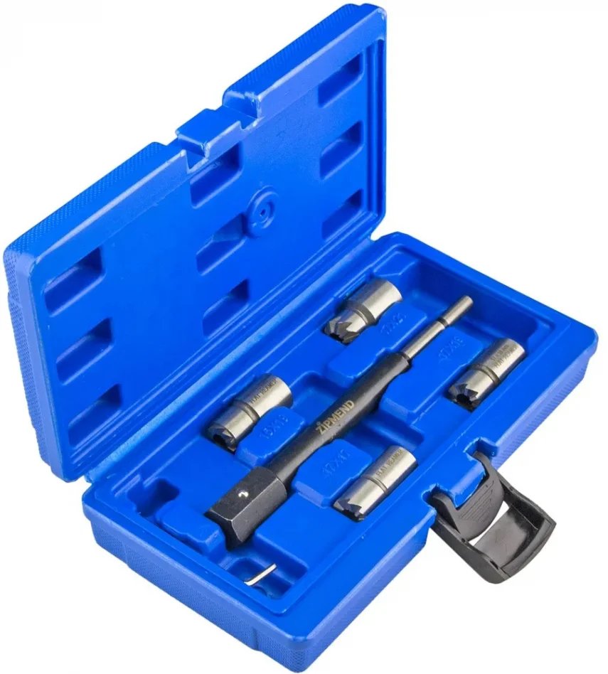 Набор фрез для восстановления гнёзд дизельных форсунок, 5пр.