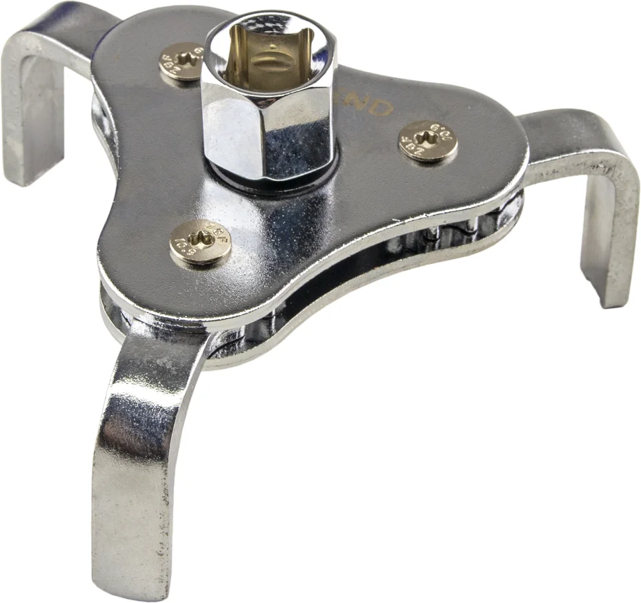 Съемник масляного фильтра (краб) с тонкими ножками, 64–101мм., 1/2''–3/8''