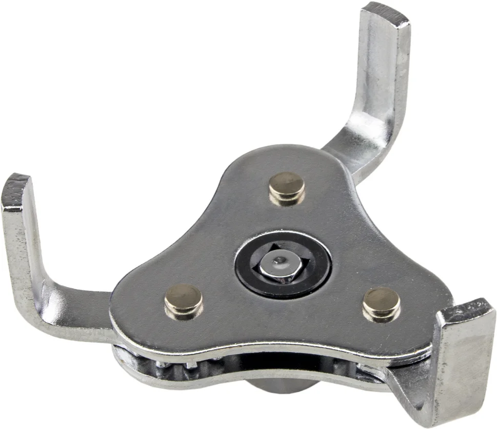 Съемник масляного фильтра (краб) с тонкими ножками, 64–101мм., 1/2''–3/8''