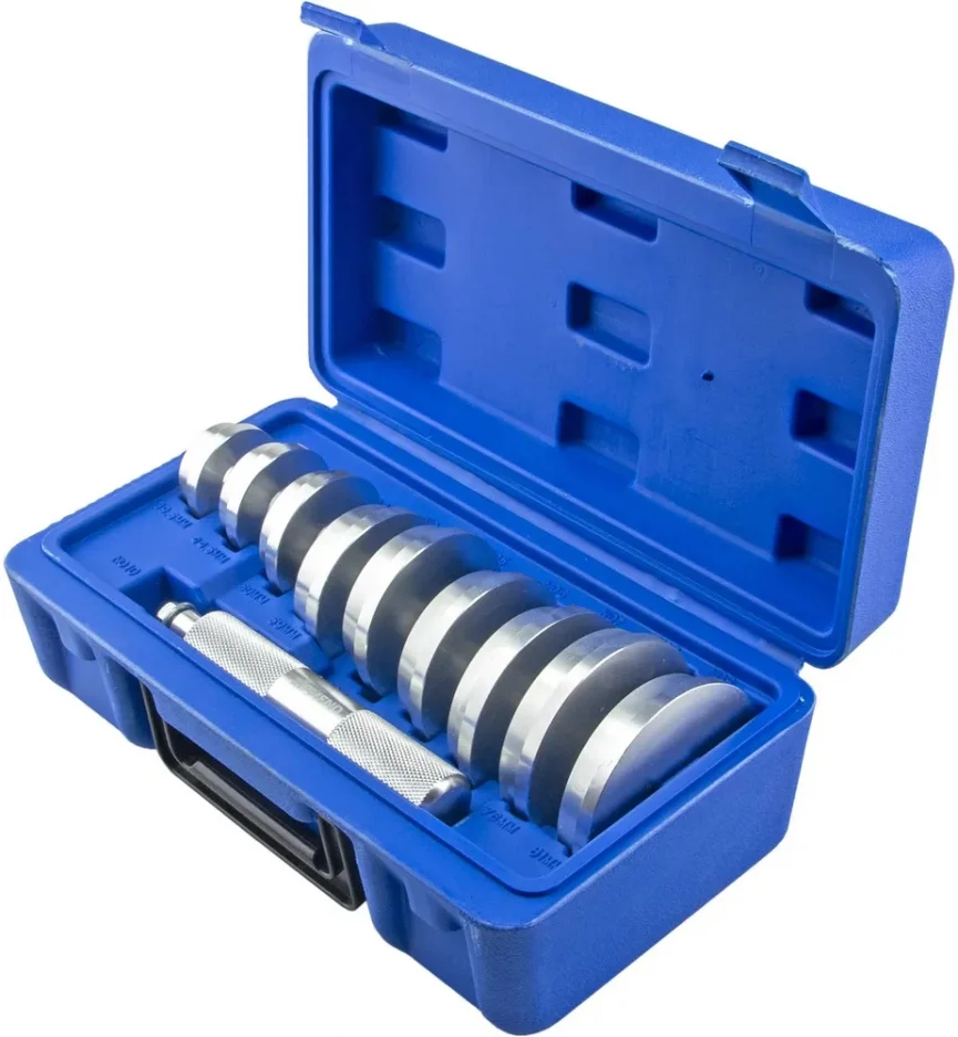 Набор оправок для установки подшипников, сальников, 10пр.