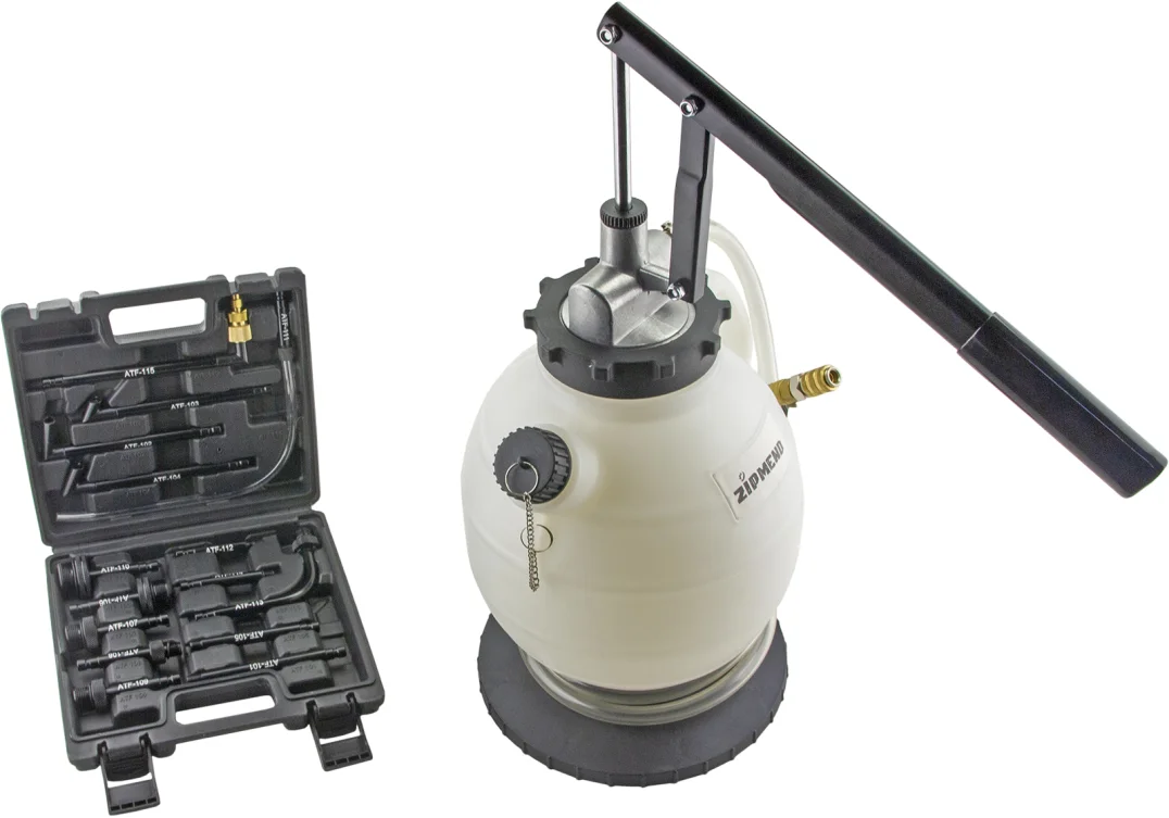 Ручное устройство для заправки масла в АКПП (в комплекте с адаптерами), 7л.