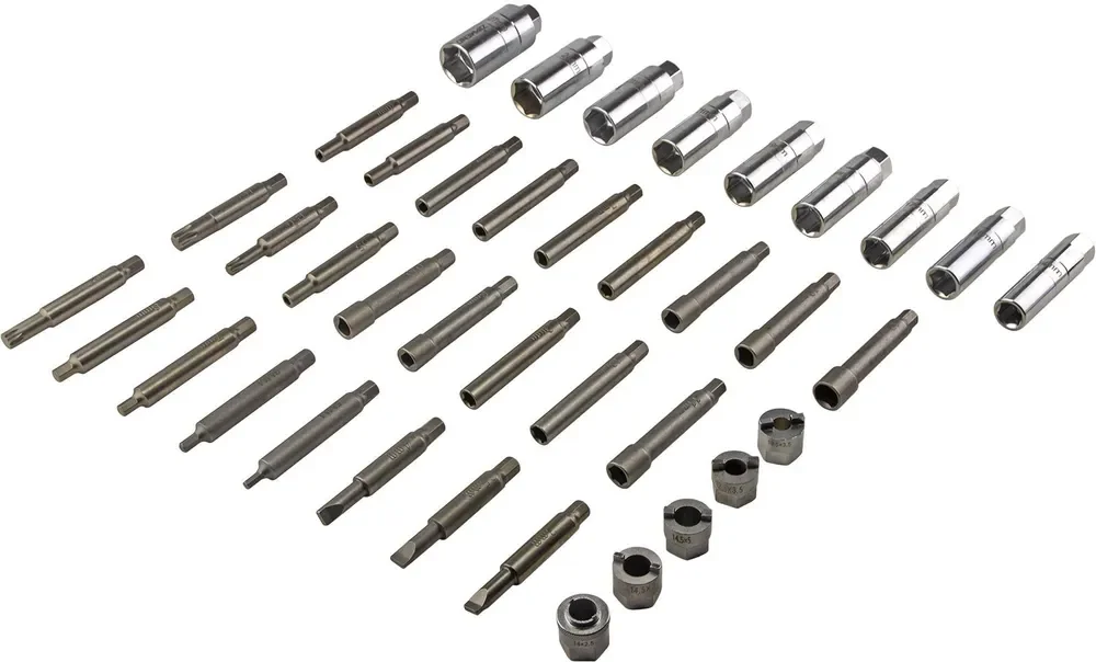 Набор сервисных ключей для стоек амортизаторов 39пр.