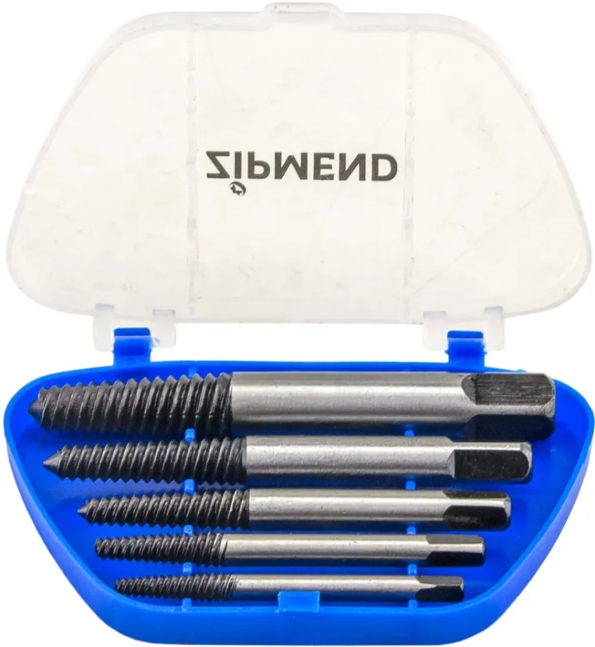 Набор экстракторов для извлечения сломанного крепежа М3-М18, 5пр. CR-MO